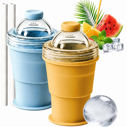 Vaso de Silicona 2 en 1